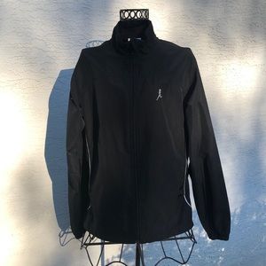 Running Room Reflective Accent Zip Up Jacket